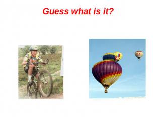 Guess what is it?a bicycle
