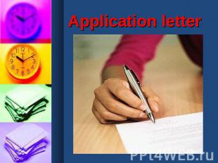 Application letter