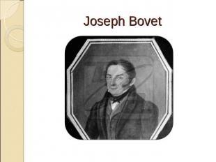 Joseph Bovet