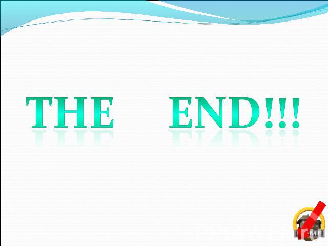The end!!!
