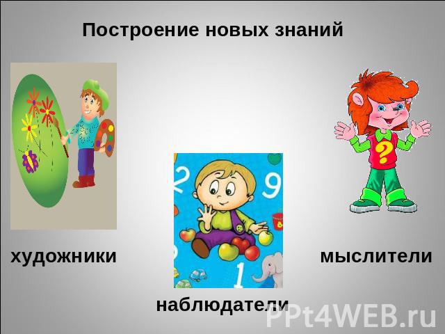 Построение новых знаний