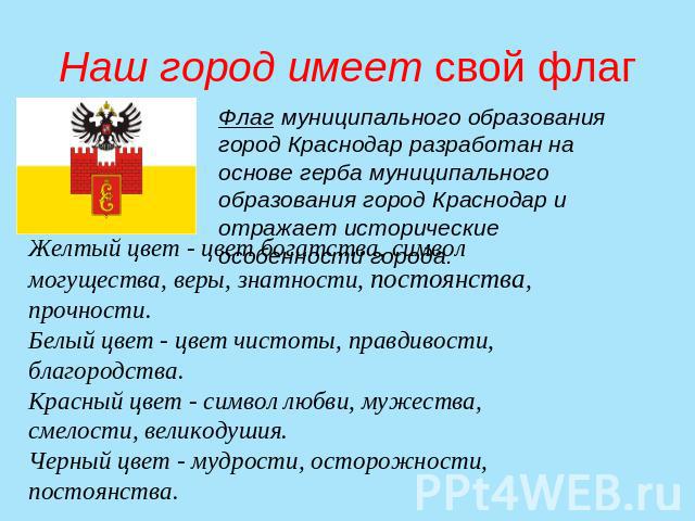 Проект мой город краснодар 2 класс окружающий мир