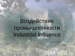 Воздействие промышленностиIndustrial Influence
