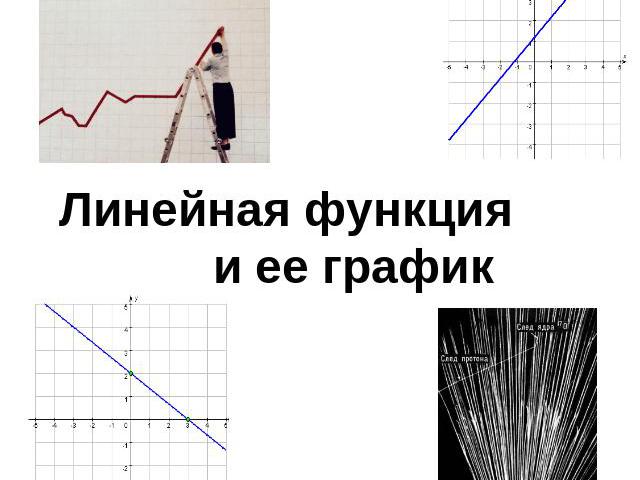 Линейная функция и ее график