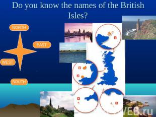 Do you know the names of the British Isles?