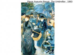 Pierre Auguste Renoir, The Umbrellas , 1883