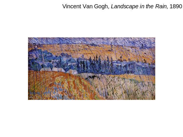 Vincent Van Gogh, Landscape in the Rain, 1890
