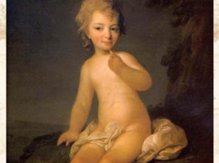 Обнаженная девочка. 1780-е гг. ГРМ