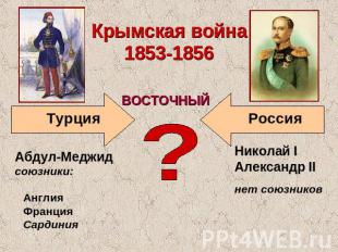 Крымская война1853-1856
