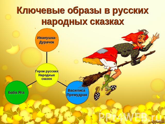 Ключевые образы в русскихнародных сказках