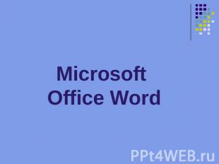 Microsoft Office Word