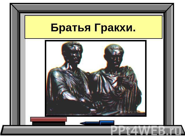 Презентация реформы братьев гракхов