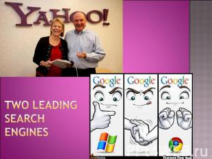 Two leading search engines