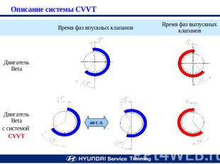 Описание системы CVVT
