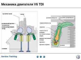 Механика двигателя V6 TDI