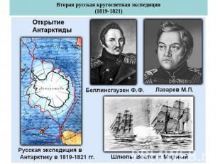 Вторая русская кругосветная экспедиция(1819-1821)