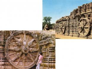 Во многом, вид индуистского храма повторяет священную повозку, на которой во вре