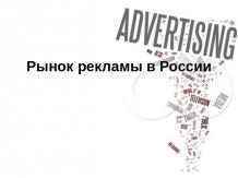 Рынок рекламы в России