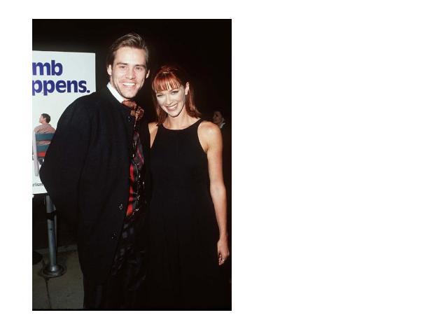 After his separation from Womer in 1994, Carrey began dating his Dumb and Dumber co-star Lauren Holly. They were married on September 23, 1996; the marriage lasted less than a year.