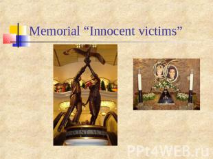 Memorial “Innocent victims”