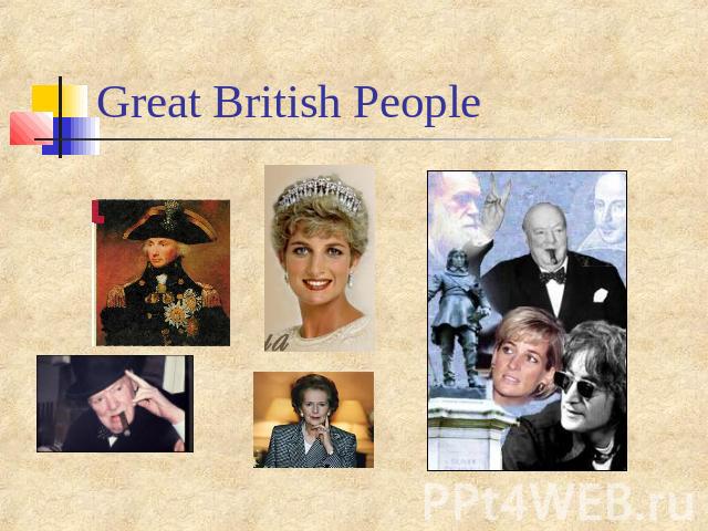 Great British People