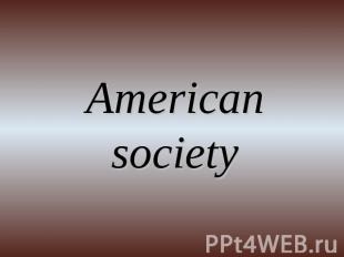 American society