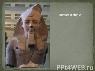Ramses II statue