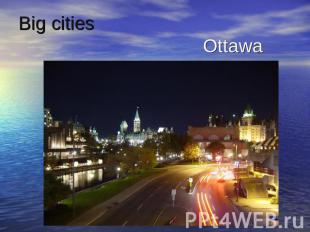 Big cities Ottawa
