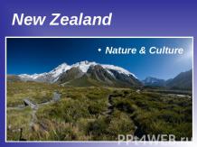 New Zealand Nature Culture