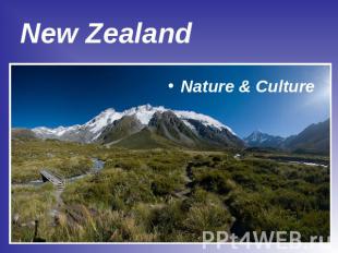 New ZealandNature &amp; Culture
