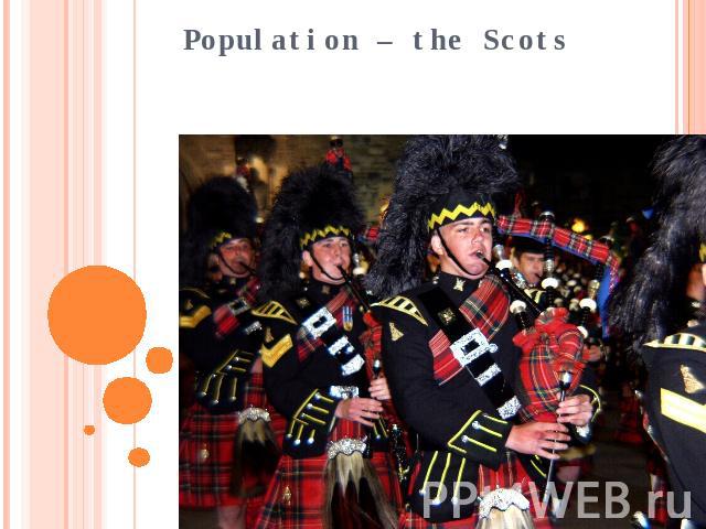 Population – the Scots