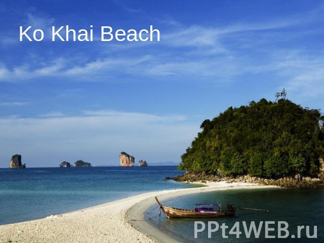 Ko Khai Beach