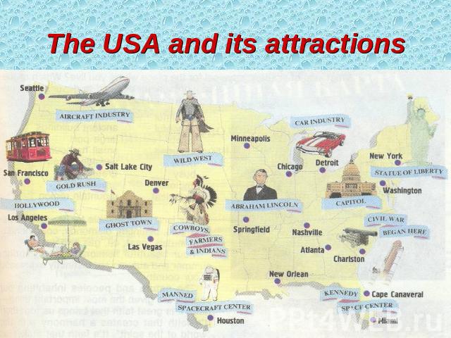 The USA and its attractions