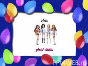 girls girls’ dolls