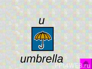 u umbrella