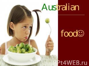 Australian food
