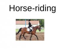 Horse - riding