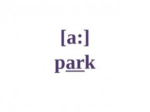 [a:]park
