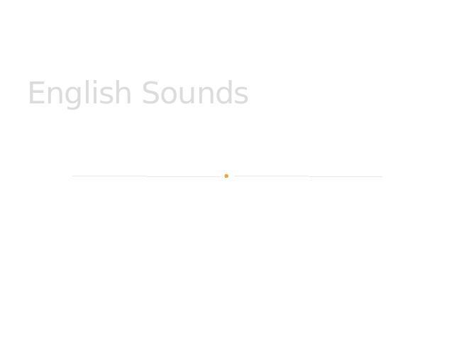 English Sounds