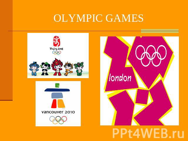 OLYMPIC GAMES