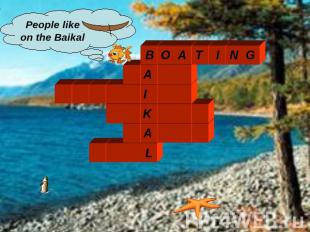 People like on the Baikal