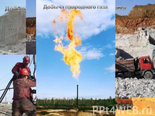Добыча природного газа Добыча соли в Крыму Добыча глины