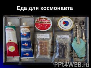 Еда для космонавта