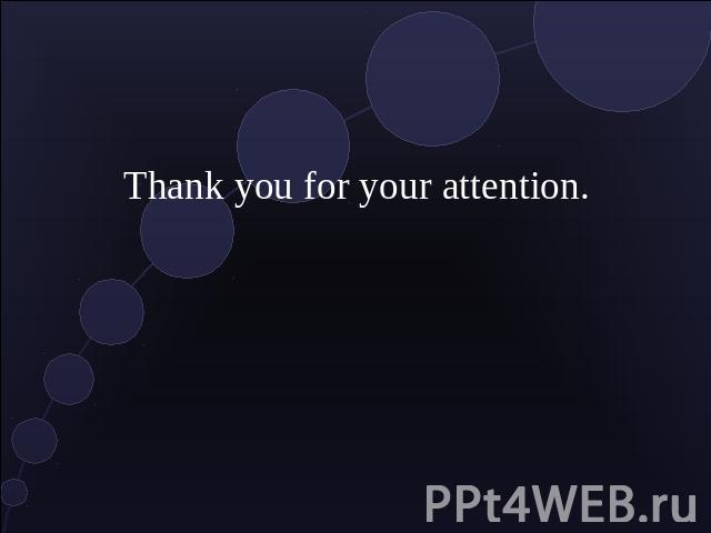 Thank you for your attention.
