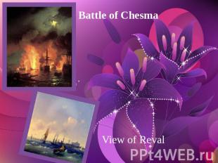 Battle of Chesma View of Reval
