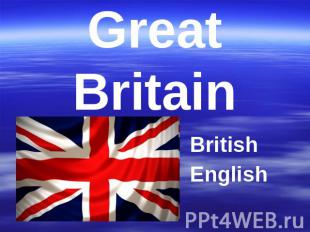 Great Britain BritishEnglish