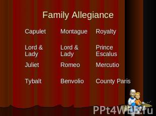 Family Allegiance