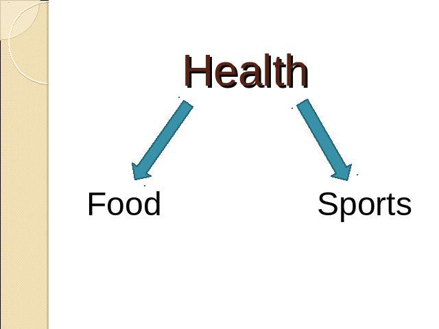 Health Food Sports