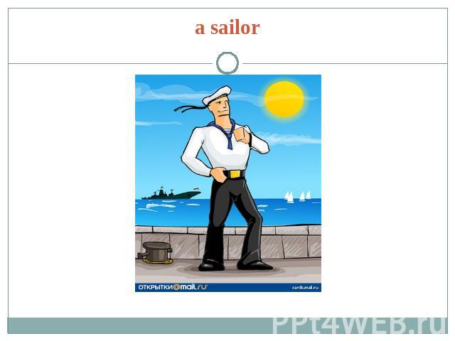 a sailor