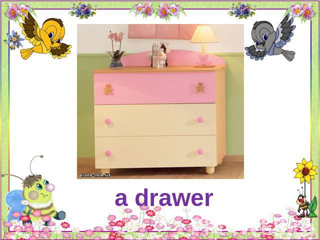 a drawer